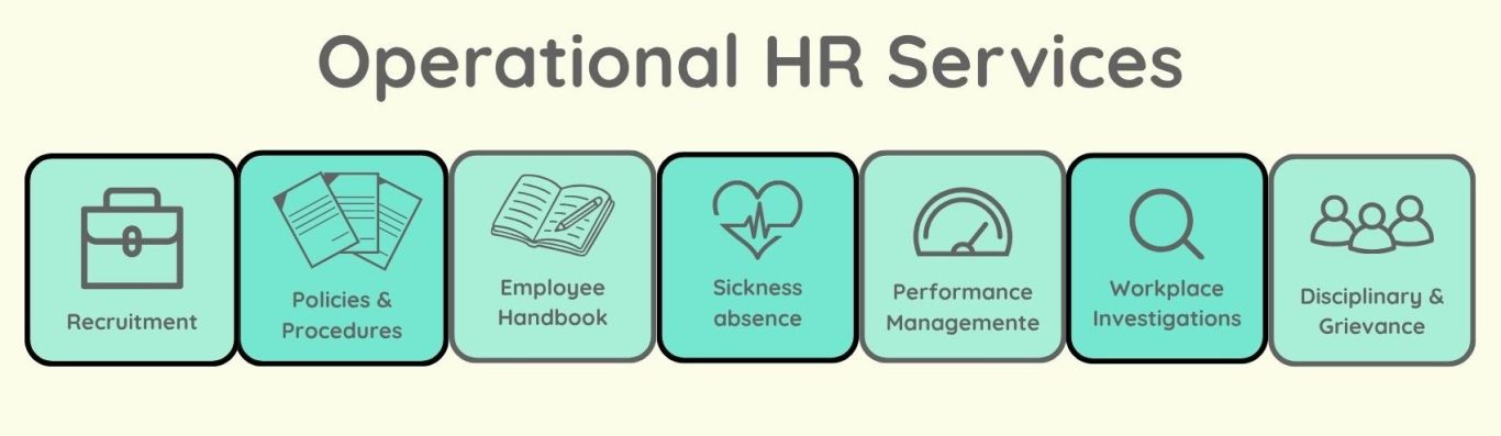 HR Consultant Exeter Operational HR Services Recruitment, HR policies, Employee Handbook, sickness absence, performance management, investigations, disciplinary and grievance.